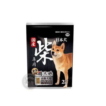 YEASTER易思達 柴犬專用飼料2KG，成幼犬*高齡犬，黑帶 雞三昧 日本原裝犬糧