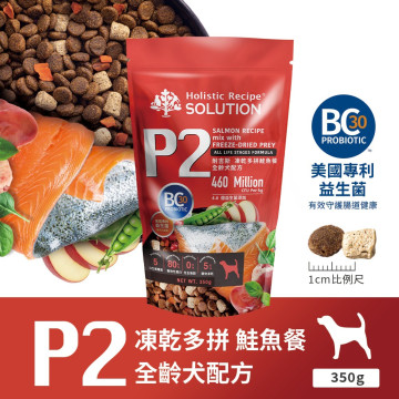 【耐吉斯】P系列 全齡犬凍乾多拼無穀糧 輕量包 350克(狗飼料)